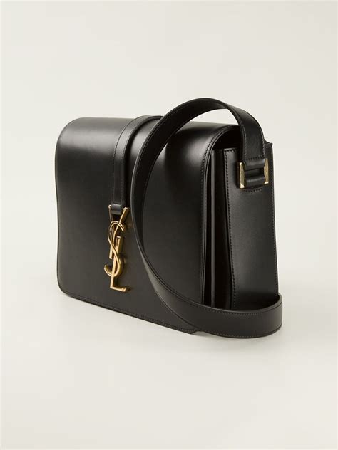 ysl black and white crossbody